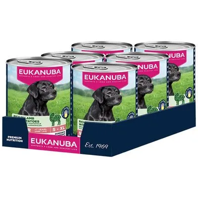 Eukanuba Senior Rijk aan Lam met Aardappelen