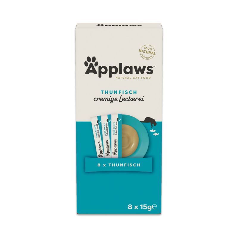 Applaws Applaws Creamy Tuna Adult Treat Cat Food pet food packaging
