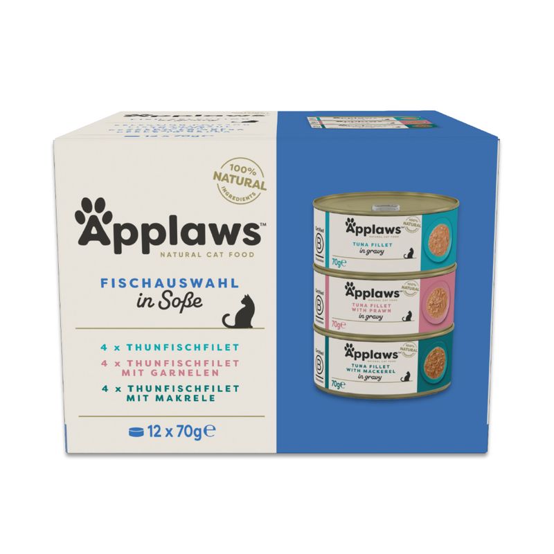 Applaws Cat в соусе 12 x 70 г