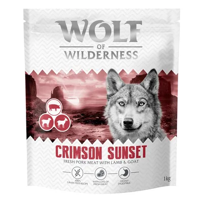 Wolf of Wilderness Adult "Crimson Sunset" - Lamb & Goat