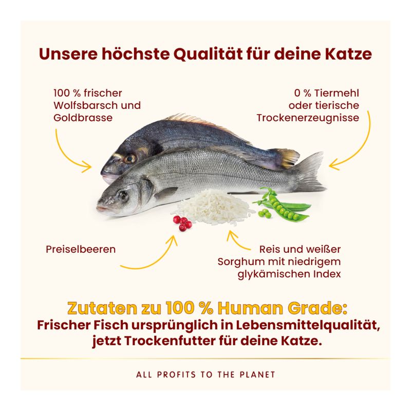Almo Nature HFC Longevity Sterilized mořský vlk a pražma královská