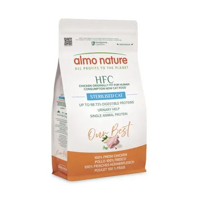 Almo Nature HFC 1,2 kg + 6 x 50 g HFC Hydration Help zdarma