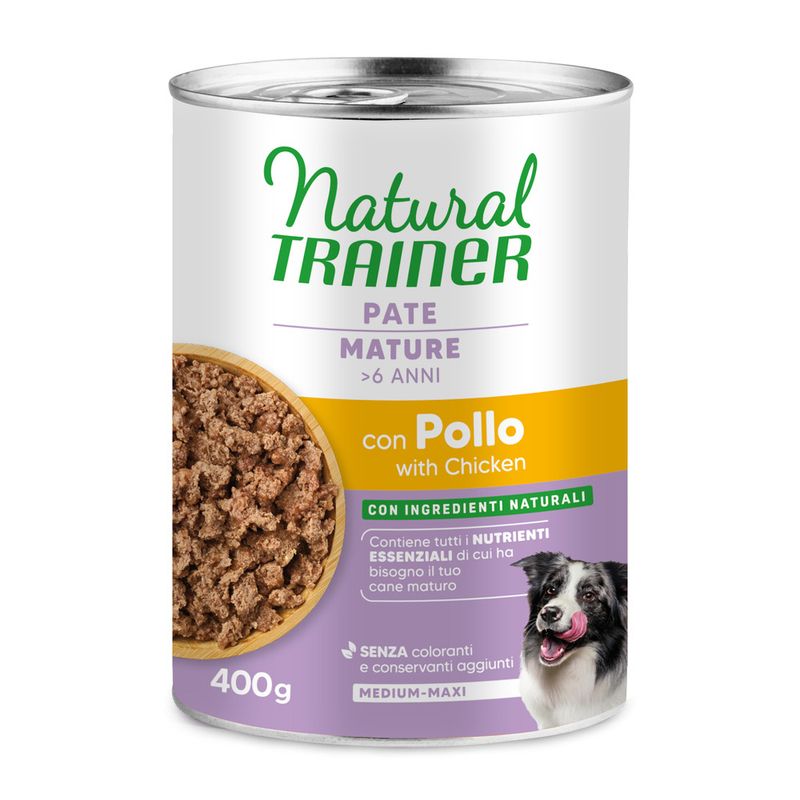 400g Natural Trainer Wet Dog Food - 240g + 160g Free! *