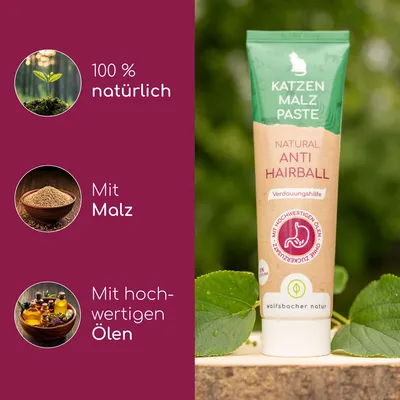 Wolfsbacher Natur Anti-Hairball Paste