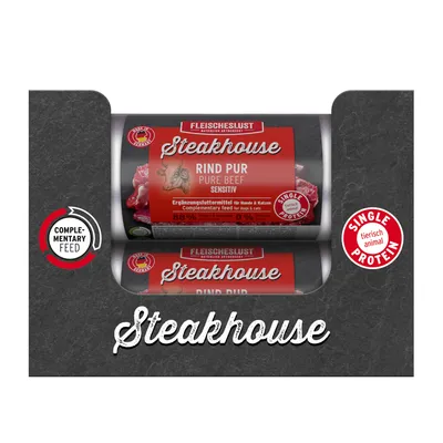 Fleischeslust Steakhouse Sensitive, 12 x 500 г Fleischeslust Steakhouse Sensitive, 12 x 500 г