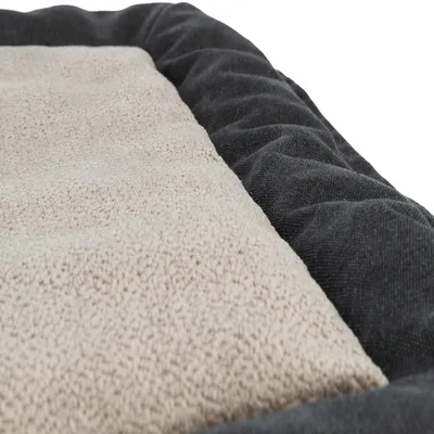 Trixie Be Nordic Tapis de repos pour chien et chat Föhr, noir/sable