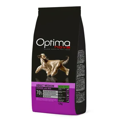 Optimanova Medium Adult Huhn & Reis