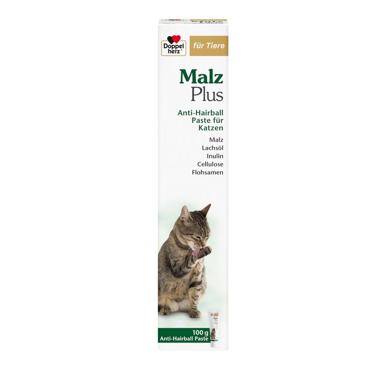 Doppelherz Malz Plus Anti-Hairball Paste für Katzen