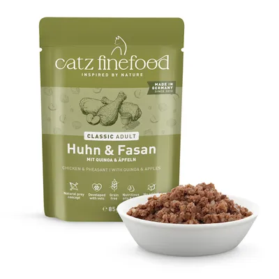 catz finefood 8 x 85 g - Huhn & Fasan
