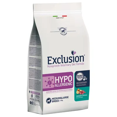 Exclusion Diet Hypoallergenic Medium/Large Adult Venison & Potato