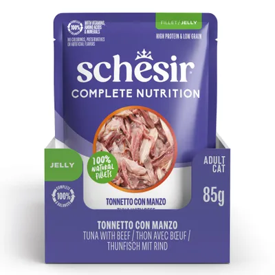Sparpaket Schesir Complete Nutrition Filet in Gelee 24 x 85 g
