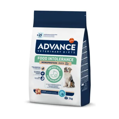 Advance Veterinary Diets Intolerance avec canard