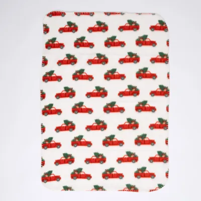 zooplus Exclusive Christmas Blanket with Car Print - 100 x 70 cm (L x W) zooplus Exclusive Christmas Blanket with Car Print - 100 x 70 cm (L x W)