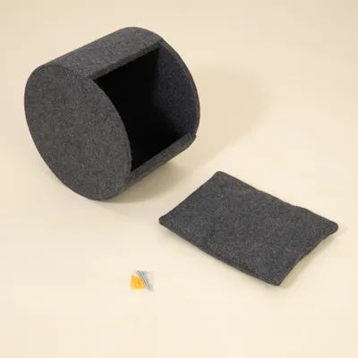 Modern Living kočičí dráha Abilene, tmavě šedá - Kočičí jeskyně Abilene cca Ø38,5×V30 cm Modern Living kočičí dráha Abilene, tmavě šedá - Kočičí jeskyně Abilene cca Ø38,5×V30 cm