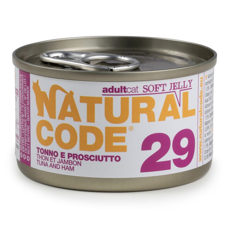 Sparepakke Natural Code Soft Jelly Can 24 x 85 g