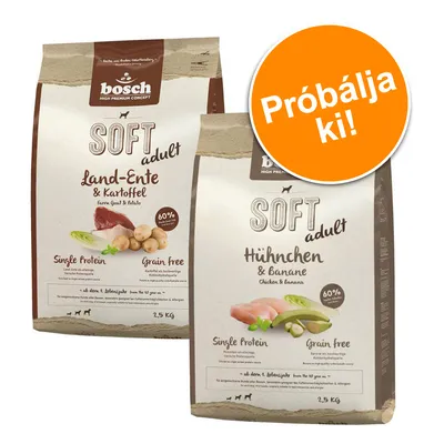bosch Soft próbacsomag 2 x 2,5 kg