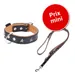 Lot : collier + laisse Heim Stars pour chien