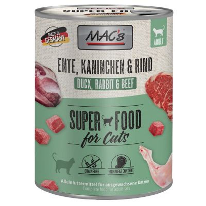 MAC's Cat 24 x 400 g Alimento umido per gatti