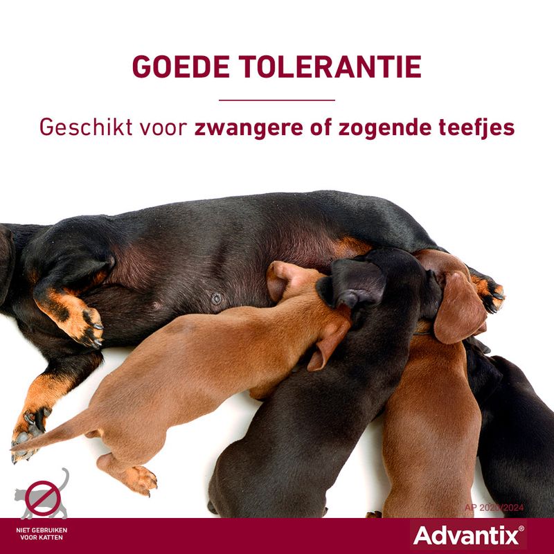 Advantix® 400/2000 Spot-On Solution voor Honden 25 - 40 kg