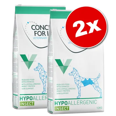 Lot Concept for Life Veterinary Diet 2 x 12 kg pour chien