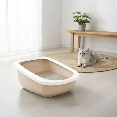 Savic Aseo Jumbo - Kattenbak met hoge rand