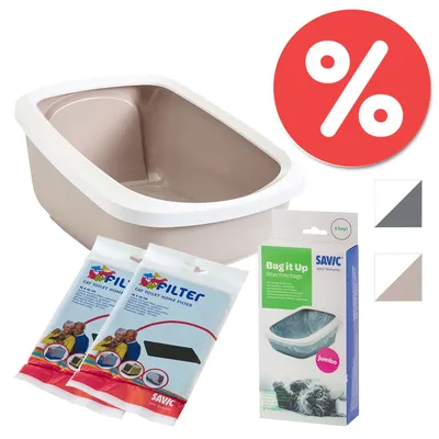 Savic Aseo Jumbo - Katzenklo mit hohem Rand