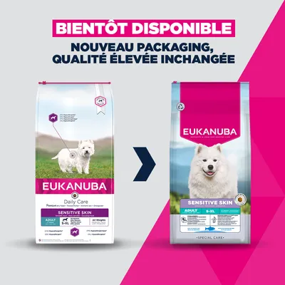 Eukanuba Daily Care Adult Sensitive Skin pour chien