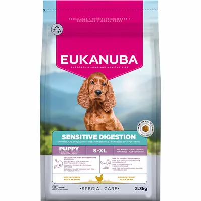 Eukanuba Special Care Sensitive Digestion Puppy kana ja kalkkuna Eukanuba Special Care Sensitive Digestion Puppy kana ja kalkkuna