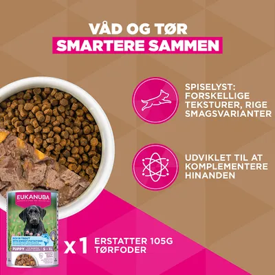 Eukanuba Grain Free Puppy Small & Medium Breed Havfisk