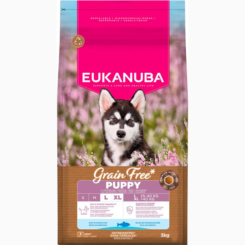 Eukanuba Grain Free Puppy Large & Giant Breed - Ocean Fish