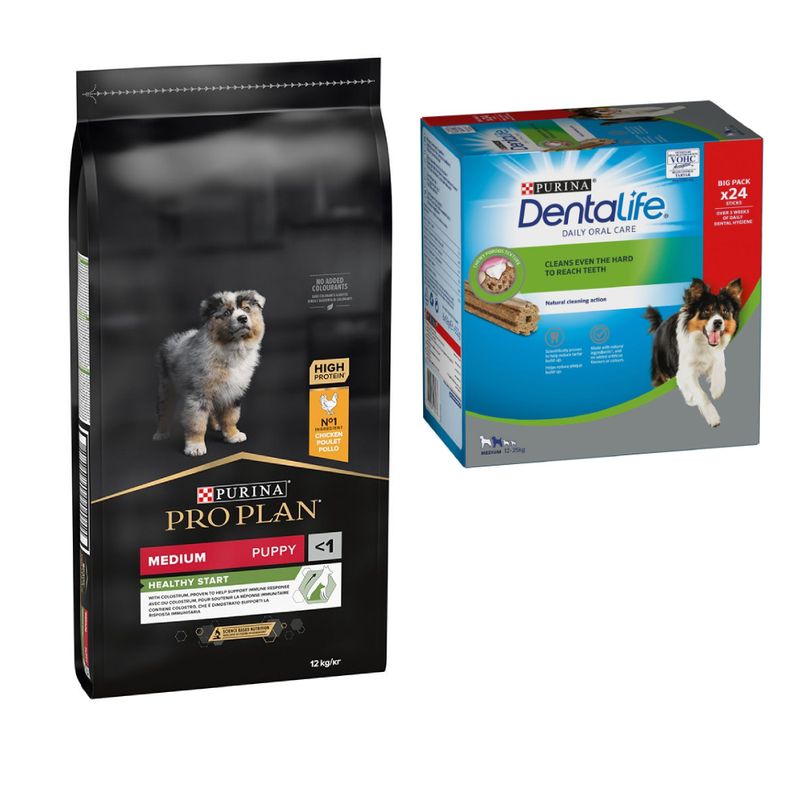 Purina: Pro Plan, сухой корм для собак, разные варианты + Dental Care, лакомство в подарок!
