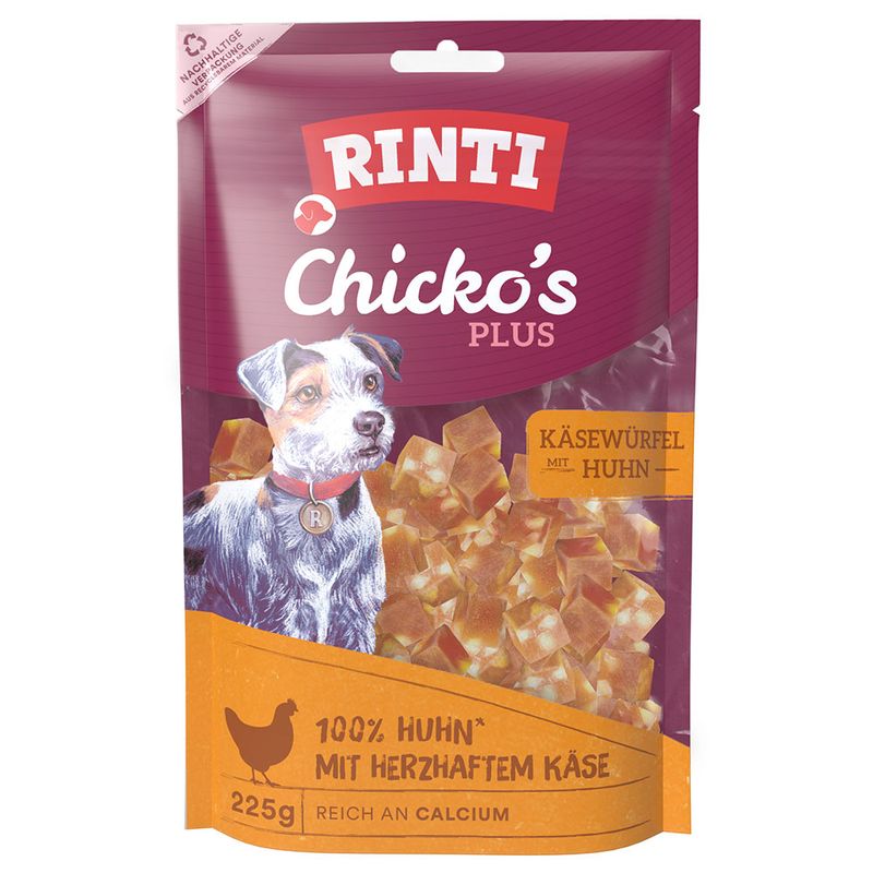 RINTI Chicko Plus dados de queso para perros