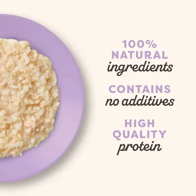 100% naturlige ingredienser, ingen tilsætningsstoffer, protein af høj kvalitet. Produktbillede på lilla tallerken. 100% naturlige ingredienser, ingen tilsætningsstoffer, protein af høj kvalitet. Produktbillede på lilla tallerken.