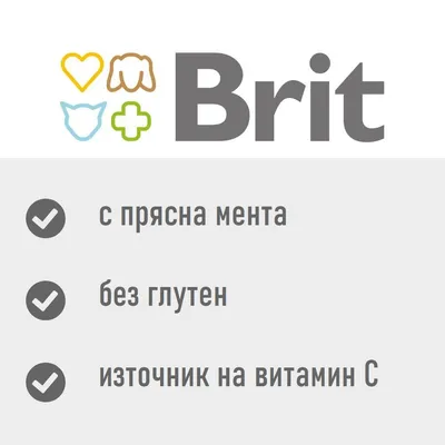 Brit, с прясна мента, без глутен, източник на витамин С