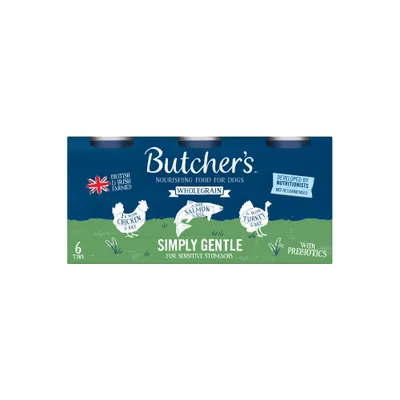 Butcher's Wholegrain Simply Gentle 6 x 390g - Mixed Pack Butcher's Wholegrain Simply Gentle 6 x 390g - Mixed Pack