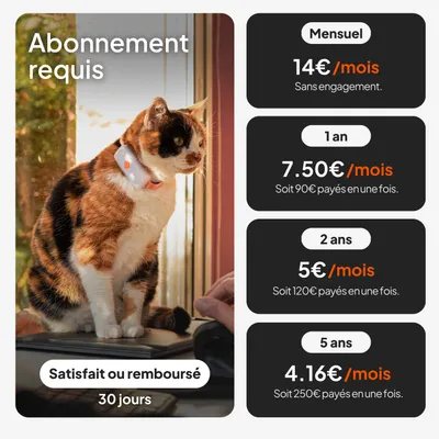 Abonnement requis. Mensuellement 14 €/mois, 1 an 7,50 €/mois, 2 ans 5 €/mois, 5 ans 4,16 €/mois. 30 jours satisfait ou remboursé. Abonnement requis. Mensuellement 14 €/mois, 1 an 7,50 €/mois, 2 ans 5 €/mois, 5 ans 4,16 €/mois. 30 jours satisfait ou remboursé.