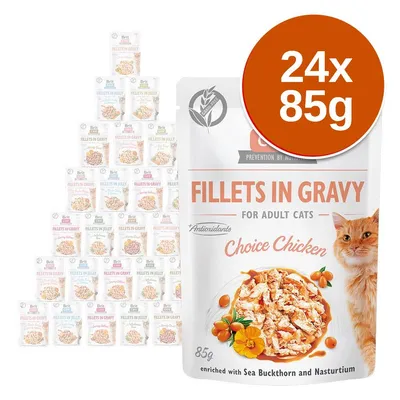 Brit Care Cat filék szószban & aszpikban 24 x 85 g 