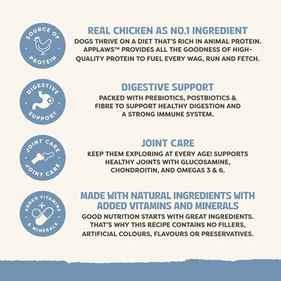 Applaws All Breed Senior Chicken - 4kg