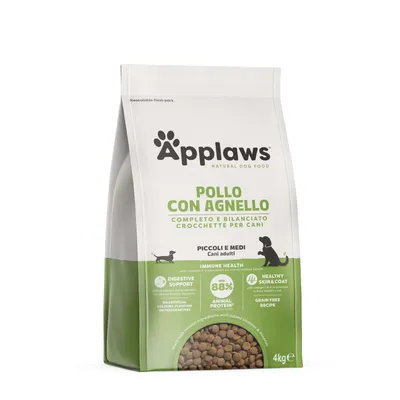 Applaws Adult Small & Medium Breed Pollo & Agnello - 4 kg Applaws Adult Small & Medium Breed Pollo & Agnello - 4 kg