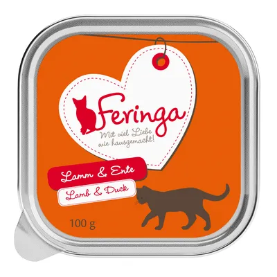 Feringa kissanruoka, lammas ja ankka, kuin kotitekoista, 100 g.