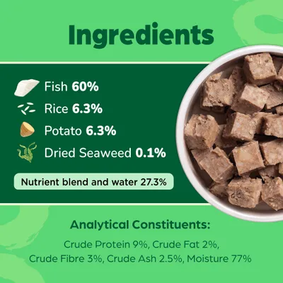 Naturediet Feel Good Adult - White Fish - 18 x 390g Naturediet Feel Good Adult - White Fish - 18 x 390g