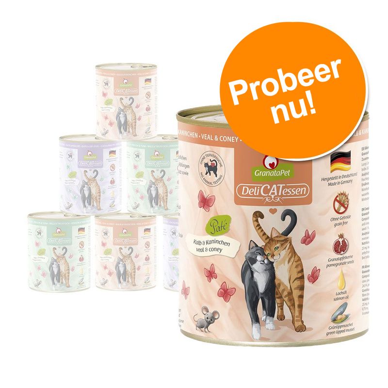 GranataPet DeliCatessen Kattenvoer Probeerpakket
