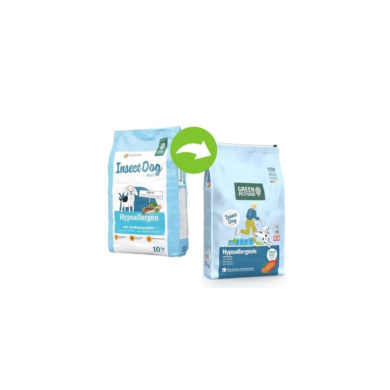 Green Petfood Hypoallergeen met insecten