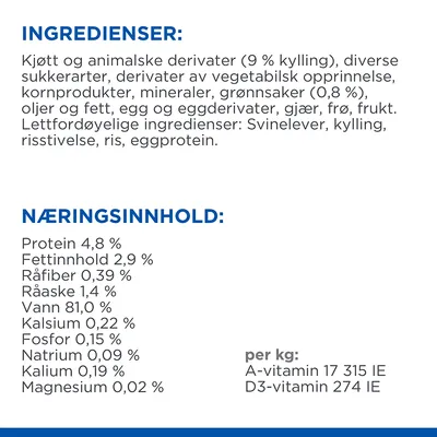 Hill's Prescription Diet i/d Digestive Care Ragout Hundefôr med kylling
