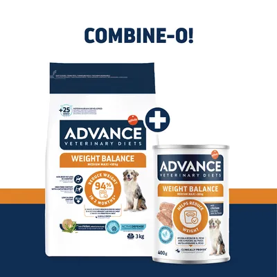 Advance Veterinary Diets Weight Balance Medium/Maxi para cães