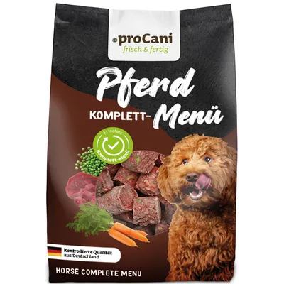 proCani Hypoallergen Menü Paket Lamm & Pferd