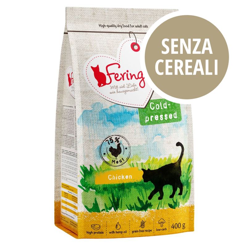 Feringa Adult Pressato a freddo - Pollo Crocchette per gatto