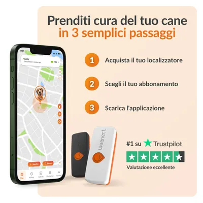 Weenect Pet GPS Tracker XS Localizzatore per cani