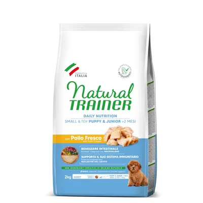 Multipack risparmio! 2 x 7 kg / 3 x 2 kg Natural Trainer Small & Toy