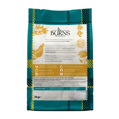 Burns Puppy Original - Chicken & Rice - 2kg Burns Puppy Original - Chicken & Rice - 2kg